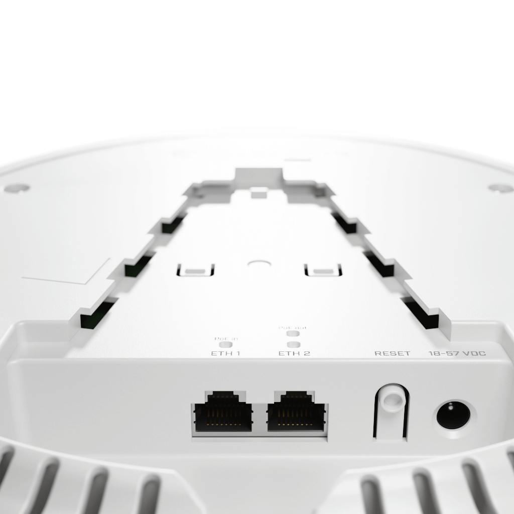 Mikrotik cAPGi-5HaxD2HaxD MikroTik cAP AX - cAPGi-5HaxD2HaxD Dualband tavan tipi WiFi6 AP ürün görseli 3 - wifidepo
