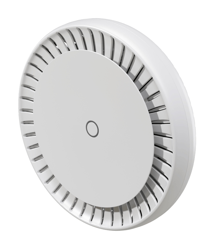 -MikroTik cAP LTE12 ax Wi Fi 6 Tavan Tipi AP LTE Cat 12 Modem, 600 Mbps Hız, PoE in/PoE out