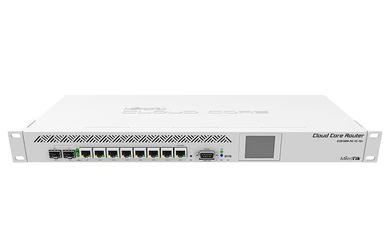 CCR1009-7G-1C-1S+-MikroTik Firewall Router (CCR1009-7G-1C-1S+)