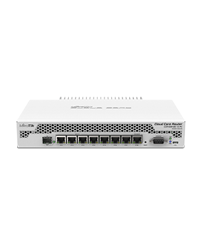 CCR1009-8G-1S-PC-MikroTik 8Port Gigabit Ethernet 1 Port 1.25G SFP Firewall Router (CCR1009-8G-1S-PC)