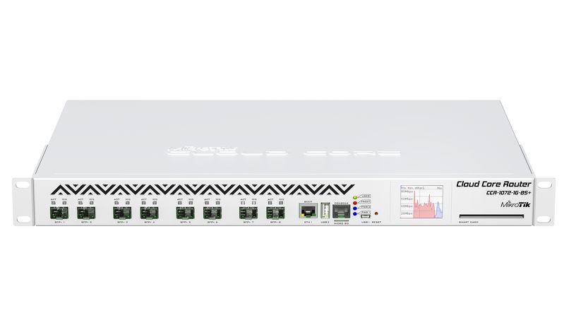 CCR1072-1G-8S+-MikroTik CloudCoreRouter 1072 Router Firewall (CCR1072-1G-8S+)