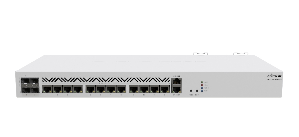 CCR2116-12G-4S+-MikroTik CCR2116-12G-4S+ 12 Port Firewall Router CCR2116-12G-4S+-MikroTik CCR2116-12G-4S+ 12 Port Firewall Router