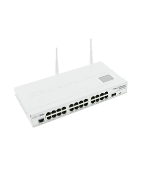 CRS125-24G-1S-2HnD-IN-MikroTiK CRS125-24G-1S-2HnD-IN 24 Port Gigabit WiFi Router Firewall Switch