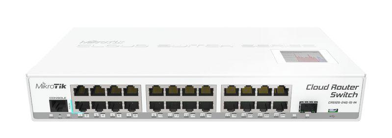 -MikroTik CRS125 24G 1S IN 24 Port Gigabit Switch Router Firewall