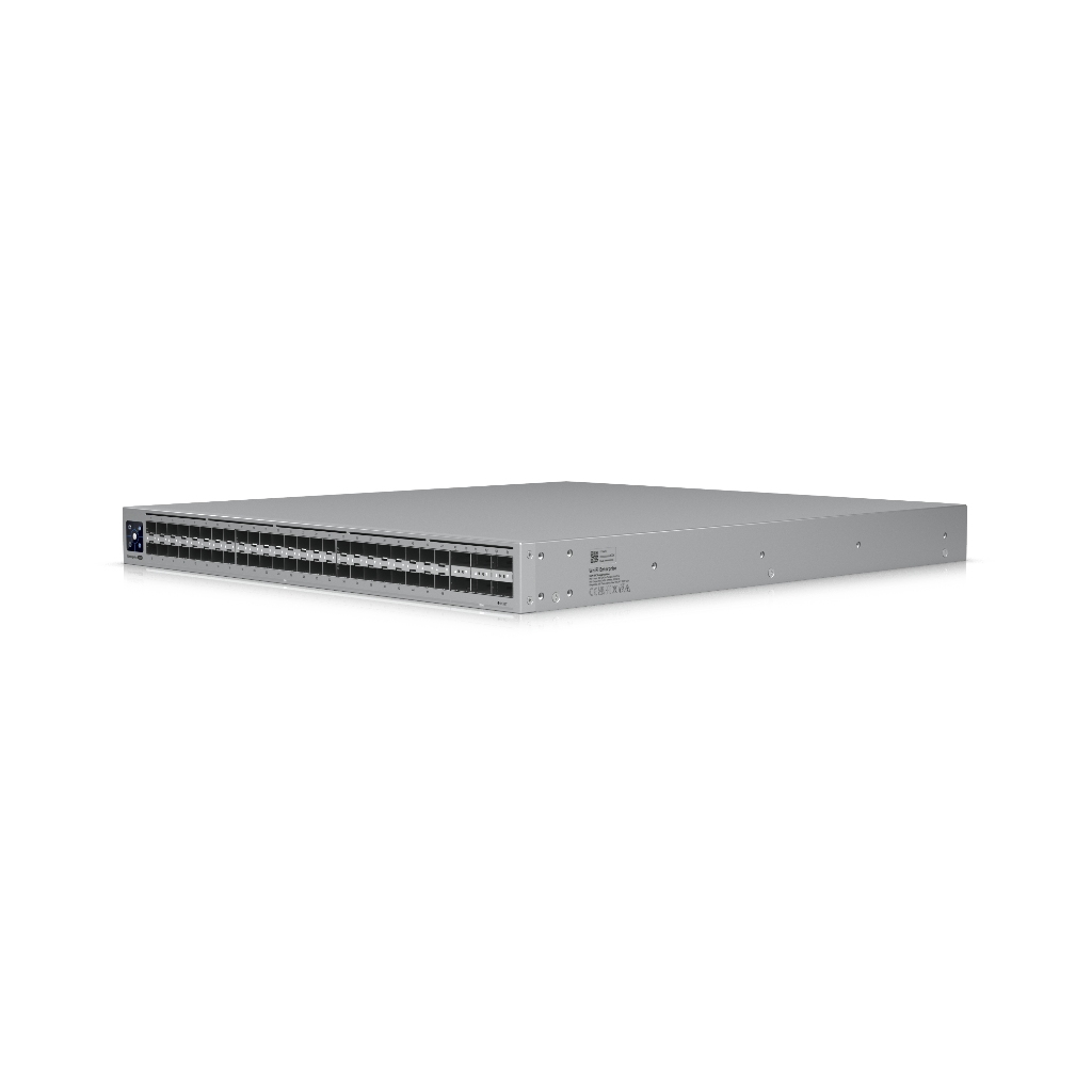 -Ubiquiti Enterprise Campus Aggregation Switch (ECS 48 Port 25G SFP28, 6 100G QSFP28 ve MC LAG Destekli 1.8 Tbps Layer 3