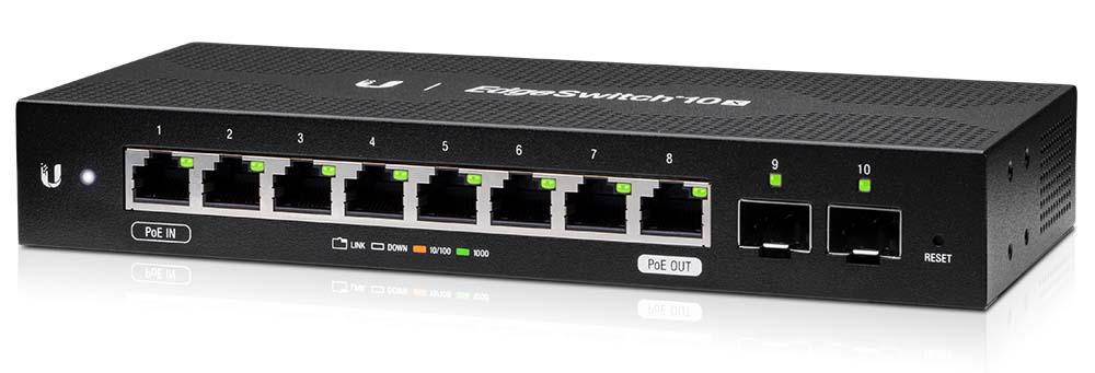 UBNT ES-10X Ubnt Ubiquiti ES-10X Edgeswitch 10X Management Layer2 Switch ürün görseli 3 - wifidepo