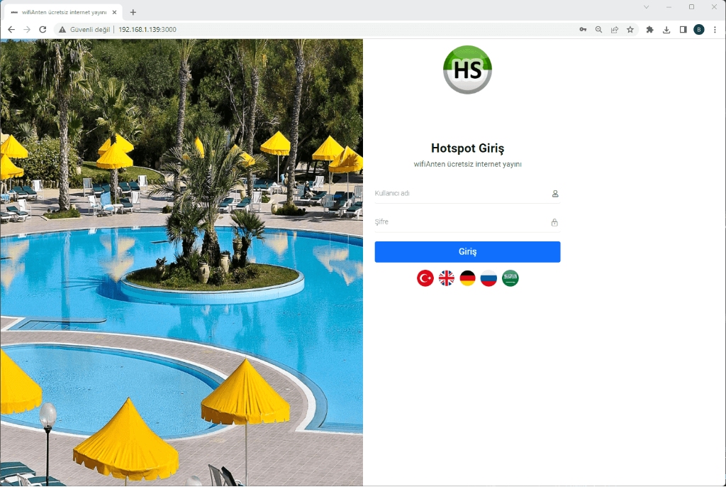 WifiDepo OTOMASYON-10 MikroTik, Grandstream, Ruijie Cloud ve UniFi Uyumlu Hotspot, Loglama Otel Otomasyon (PMS) Entegrasyon Programı ürün görseli 10 - wifidepo