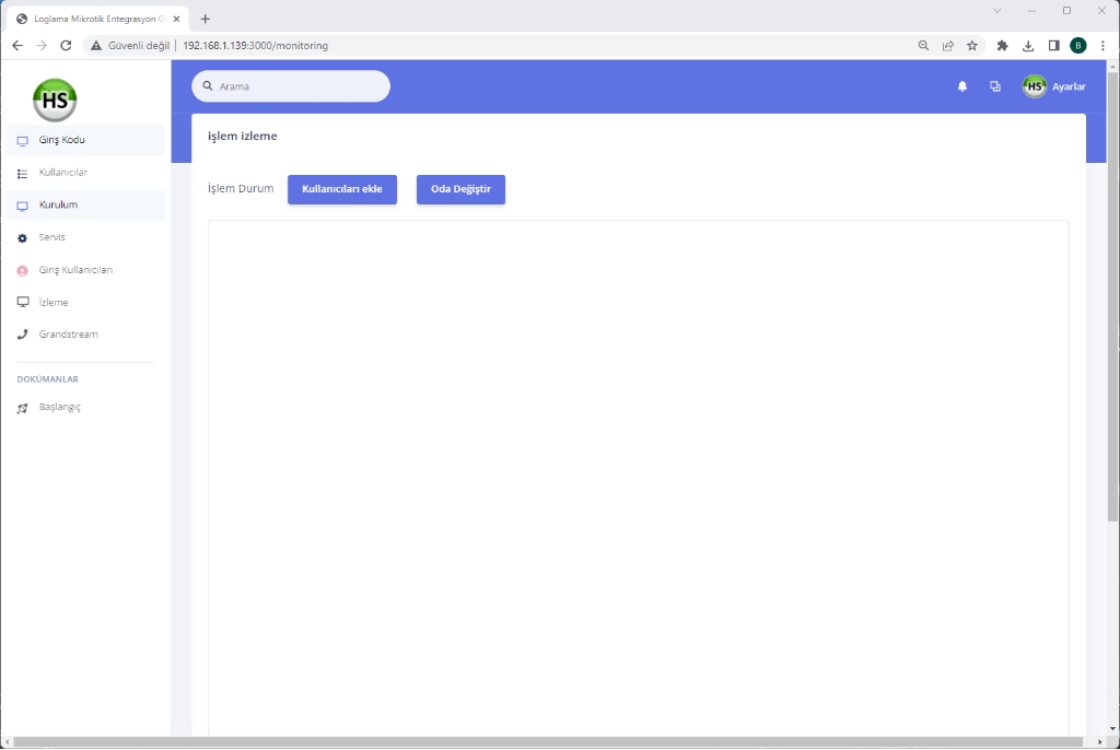 WifiDepo OTOMASYON-10 MikroTik, Grandstream, Ruijie Cloud ve UniFi Uyumlu Hotspot, Loglama Otel Otomasyon (PMS) Entegrasyon Programı ürün görseli 8 - wifidepo