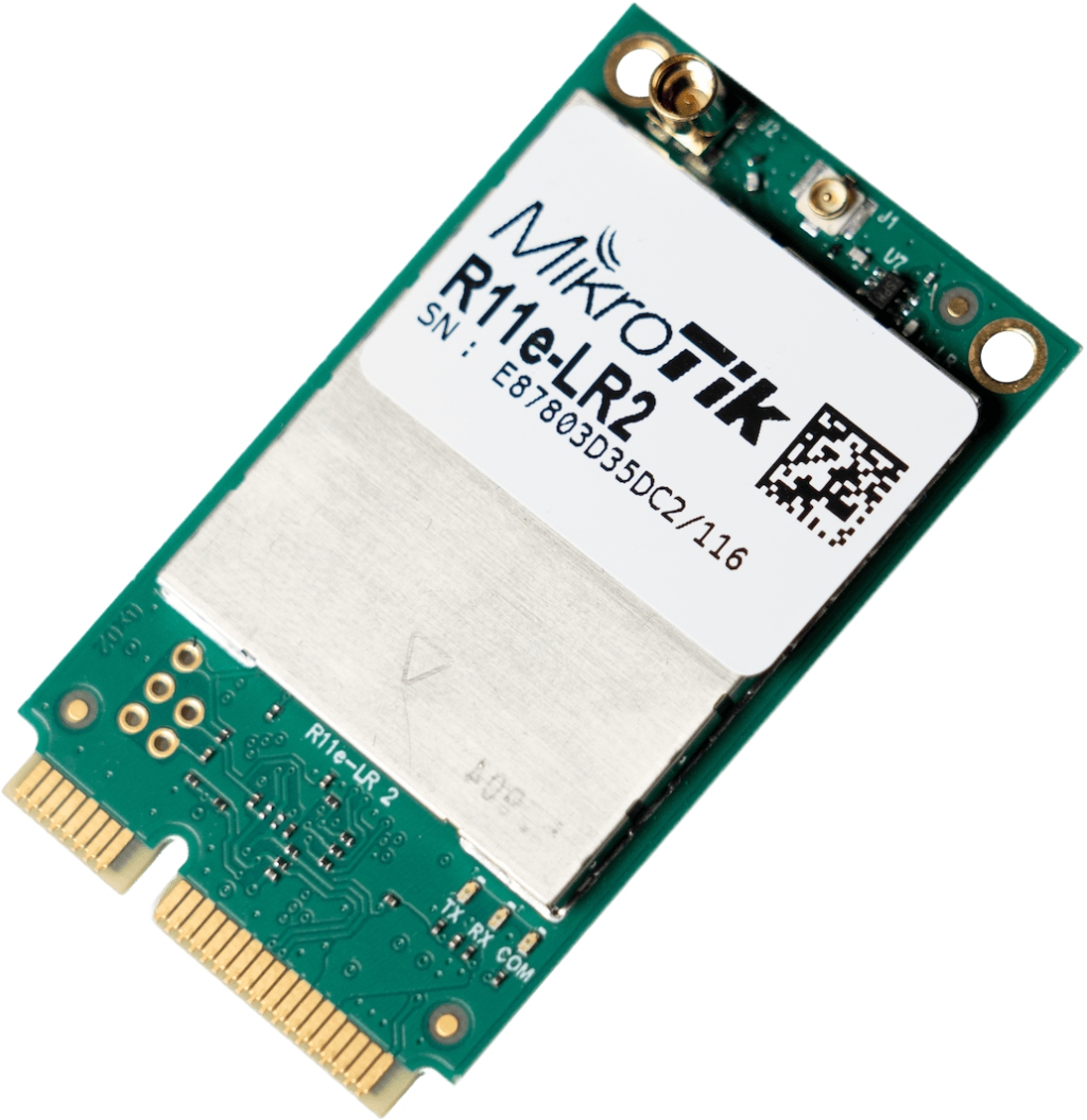 R11e-LR2-MikroTik miniPCIe 2.4 GHz LoRa® Konsantratör 4 RX 1 TX Kanal Mimarisi (R11e-LR2)