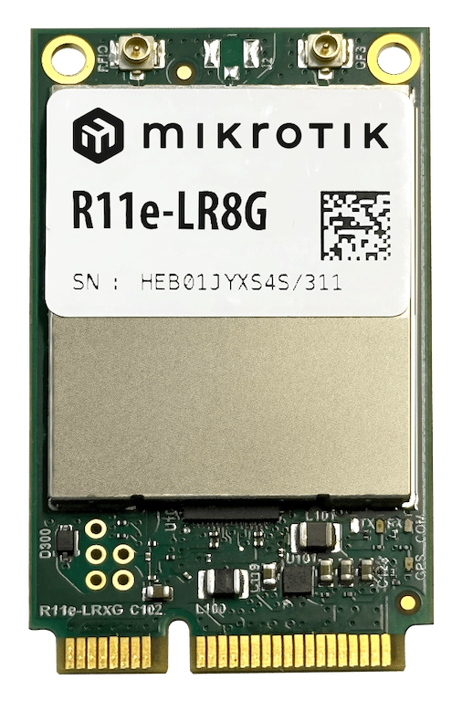 R11e-LR8G-MikroTik 868 MHz LoRa® miniPCIe Modül (TTN Hazır) (R11e-LR8G)