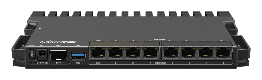 Mikrotik RB5009UPr+S+IN MikroTik RB5009UPr+S+IN - 8 Port PoE-Out Firewall Router ürün görseli 3 - wifidepo