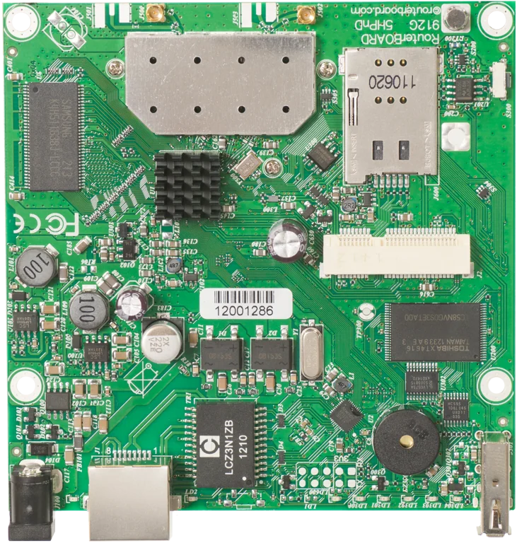 -MikroTik RB912UAG 5HPnD Dual Chain 5GHz