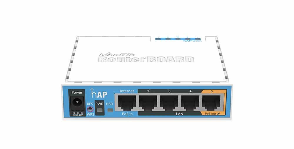 Mikrotik RB951Ui-2nD MikroTik RB951Ui-2nD - MikroTik hAP Router Firewall AP ürün görseli 4 - wifidepo