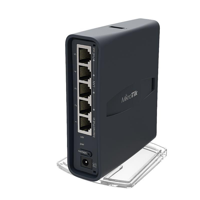 Mikrotik RB952Ui-5ac2nD-TC Mikrotik hAP ac lite TC iç mekan AP Router (RB952Ui-5ac2nD-TC) ürün görseli 3 - wifidepo
