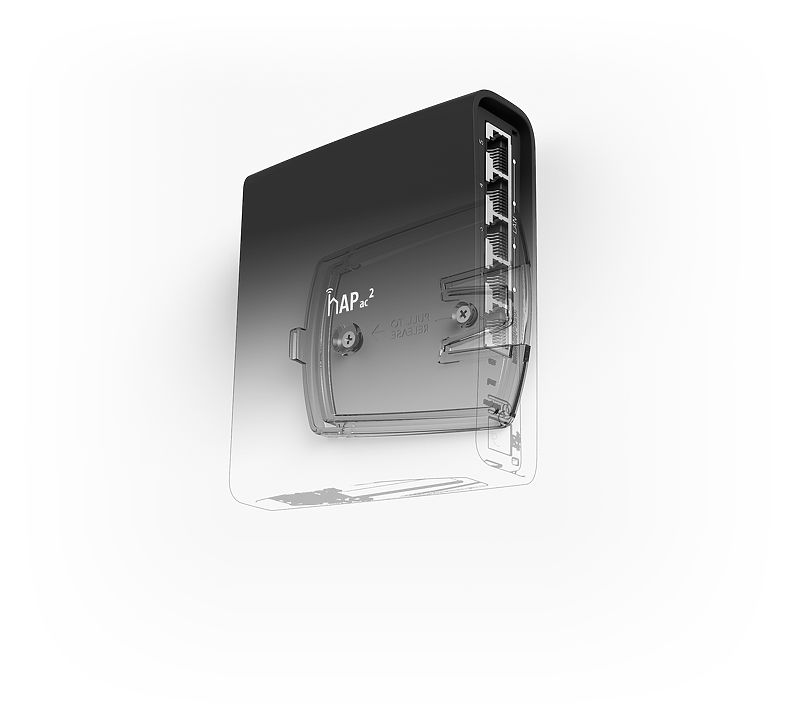 Mikrotik RBD52G-5HacD2HnD-TC MikroTik hAP AC 2 - RBD52G-5HacD2HnD-TC Dualband Router Firewall ürün görseli 2 - wifidepo