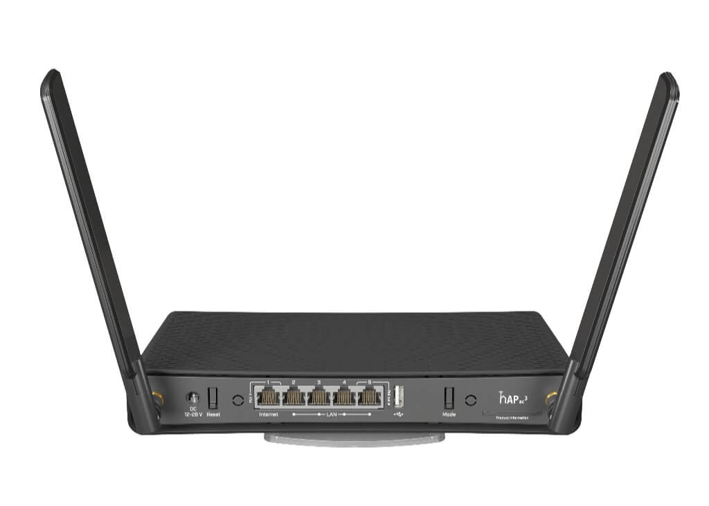 Mikrotik RBD53iG-5HacD2HnD MikroTik hAP ac3 - RBD53iG-5HacD2HnD 5 Port Gigabit WiFi Router  ürün görseli 5 - wifidepo