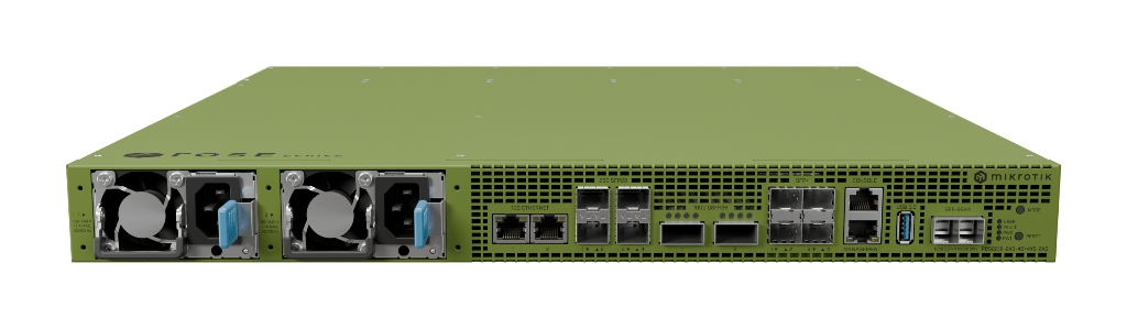 Mikrotik  RDS2216-2XG-4S+4XS-2XQ Mikrotik RDS2216-2XG-4S+4XS-2XQ 100G Data Server, 20× U.2 NVMe, 2× 100G QSFP28 ürün görseli 3 - wifidepo