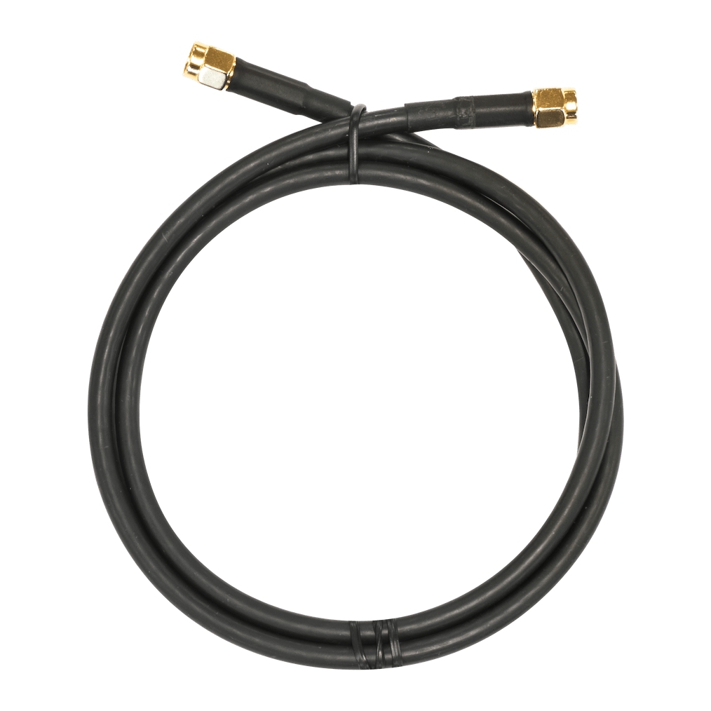 SMASMA-MikroTik 1 Metre SMA↔SMA 50 Düşük Kayıp RF Kablo, LTE/5G Uygulamaları için (SMASMA)