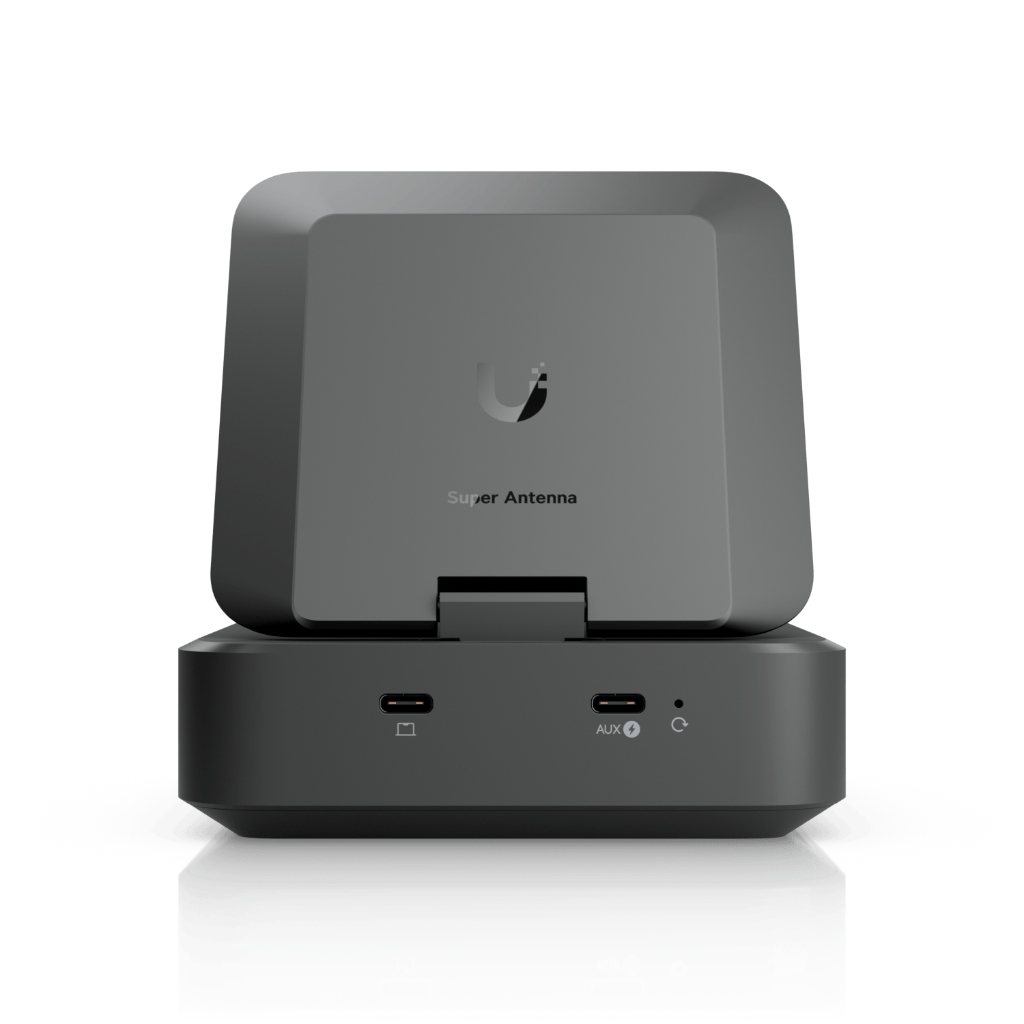 UBNT U-AirWire UBNT UniFi AirWire (U-AirWire) WiFi 7 STR MLO USB-C Alıcı Adaptör | 5 GbE (USB 3.2 Gen2), 4× Spatial Stream, Spektrum Analizi, 0.96” Ekran ürün görseli 4 - wifidepo