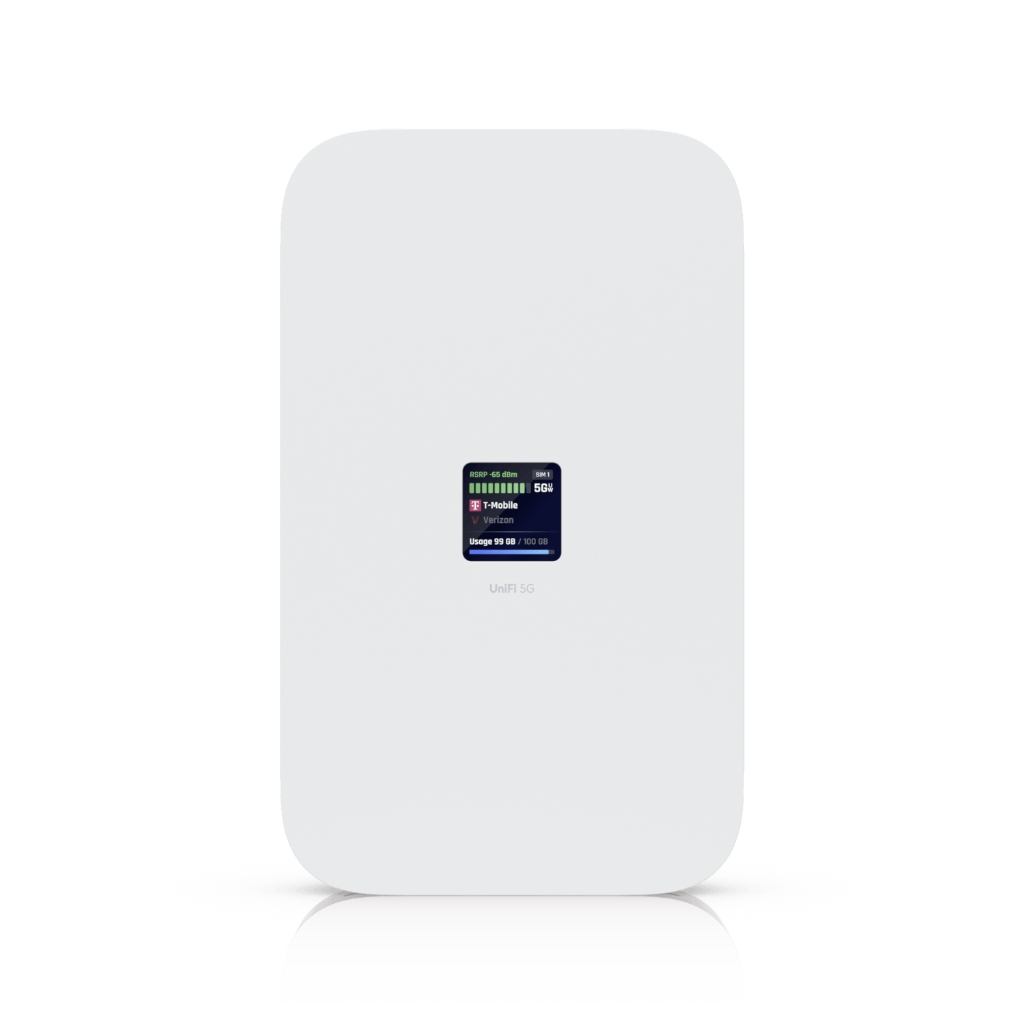 U5G-Max-Ubiquiti 5G Max 3.4 Gbps Çift SIM/eSIM Modem (U5G-Max)