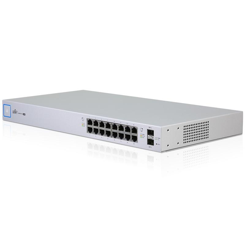 US-16-150W-Ubiquiti Switch 16 Port 150W PoE+ Layer3 (US-16-150W)
