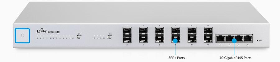 US-16-XG-Ubiquiti Switch 16 Port 10G SFP+ Layer3 (US-16-XG)