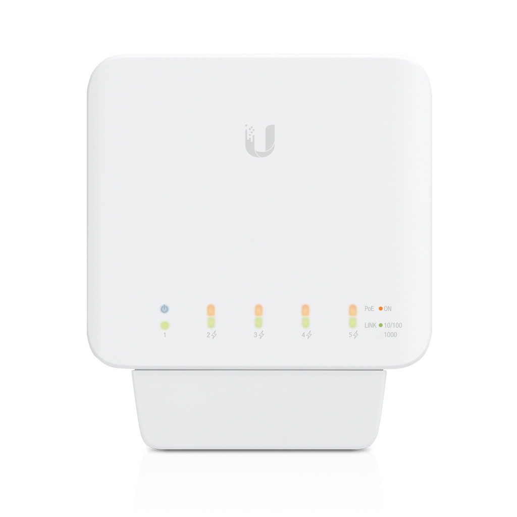 USW-Flex-Ubiquiti 5 Port İç/Dış Mekan PoE Yönetilebilir Switch (USW-Flex)