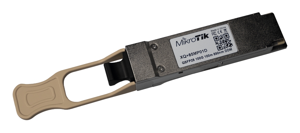 XQ+85MP01D-MikroTik QSFP28 100GBASE SR4 100m Fiber Modül (XQ+85MP01D)