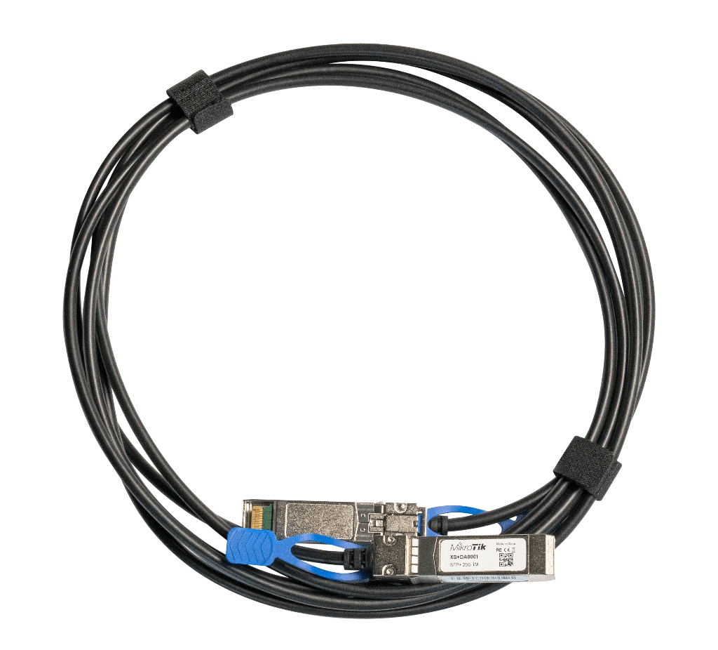 XS+DA0001-MikroTik 1 Metre 10G 25G DAC Kablo (XS+DA0001)